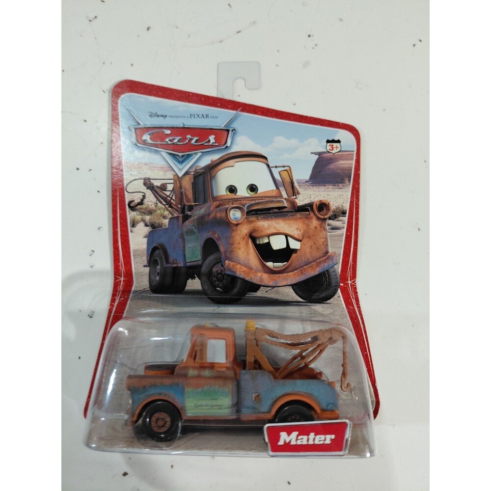NIP Mattel 1:55 DieCast Disney Pixar Cars Mater Tow Truck (Day Card)